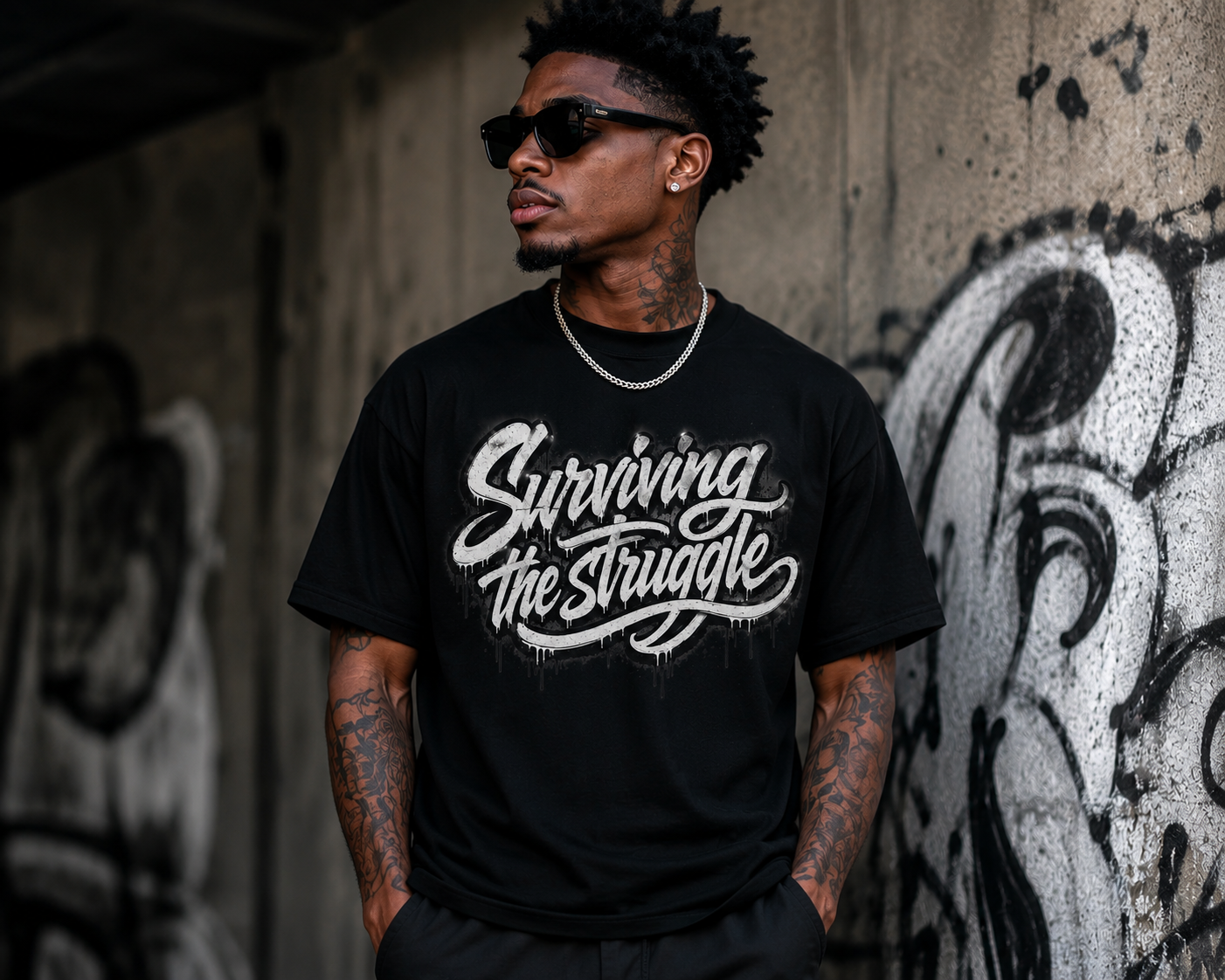 Surviving the Struggle Graphic Tee