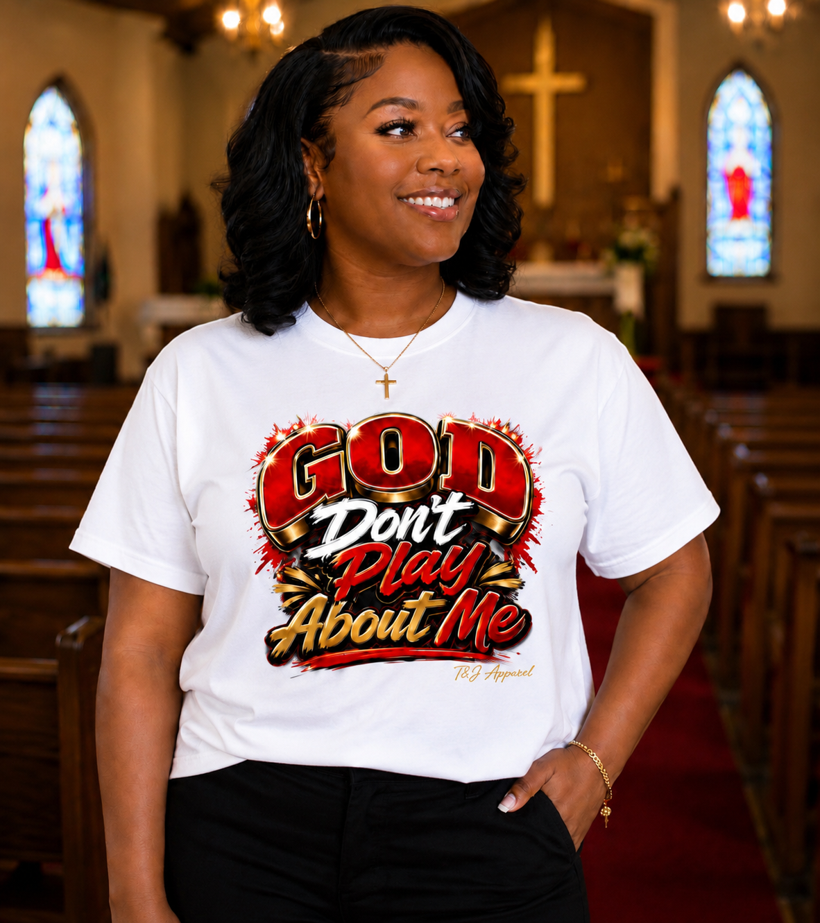 God Don't Play About Me Graphic Tee