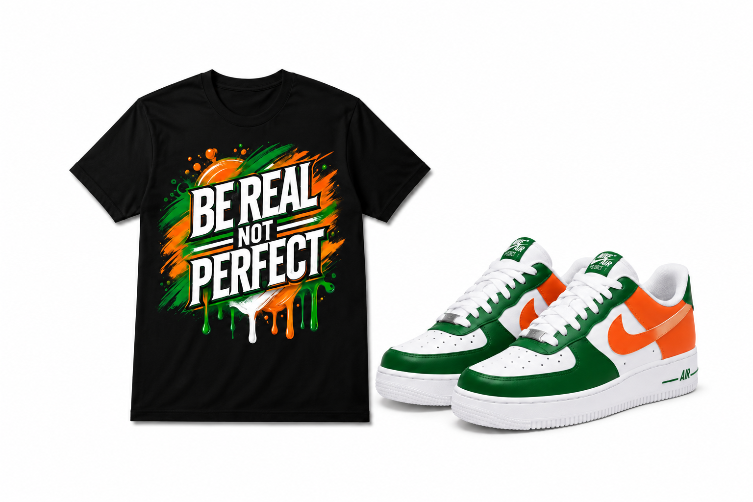 Be Real Not Perfect Tee