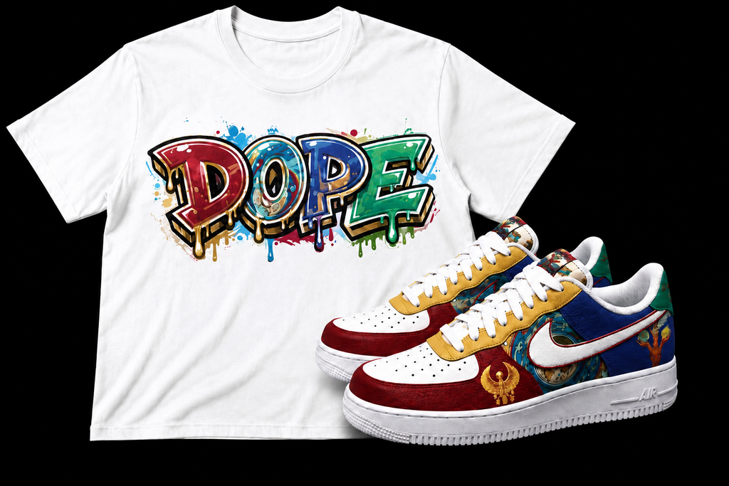 DOPE Graffiti Graphic Tee