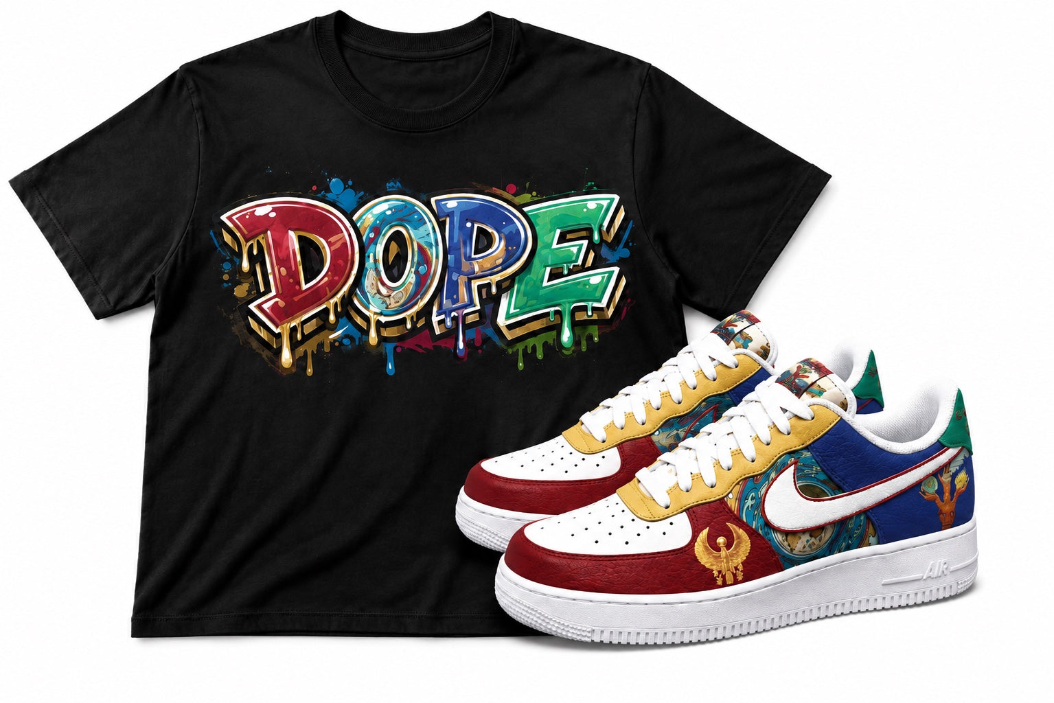 DOPE Graffiti Graphic Tee