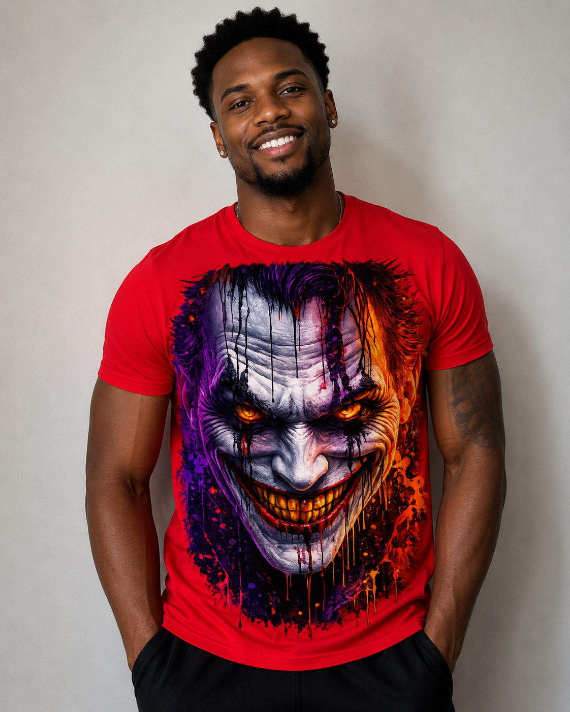 Joker Drip Graphic Tee