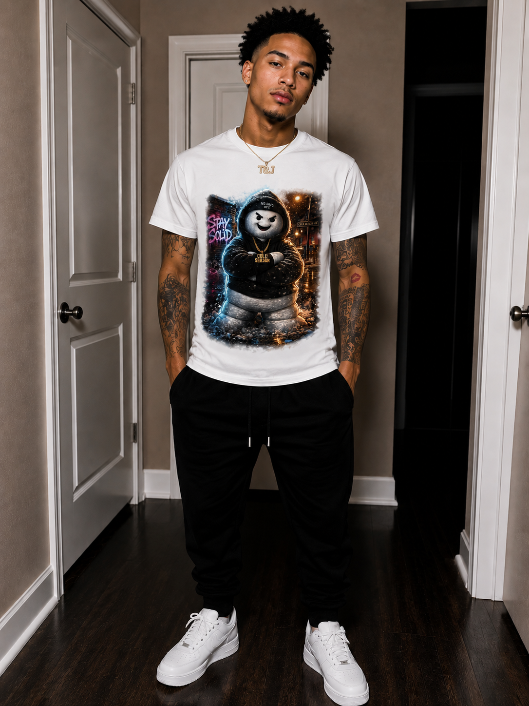 Stay Solid Cold Season Graphic Tee
