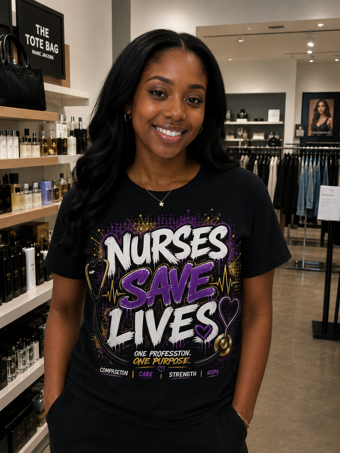 Nurses Save Lives Graphic Tee