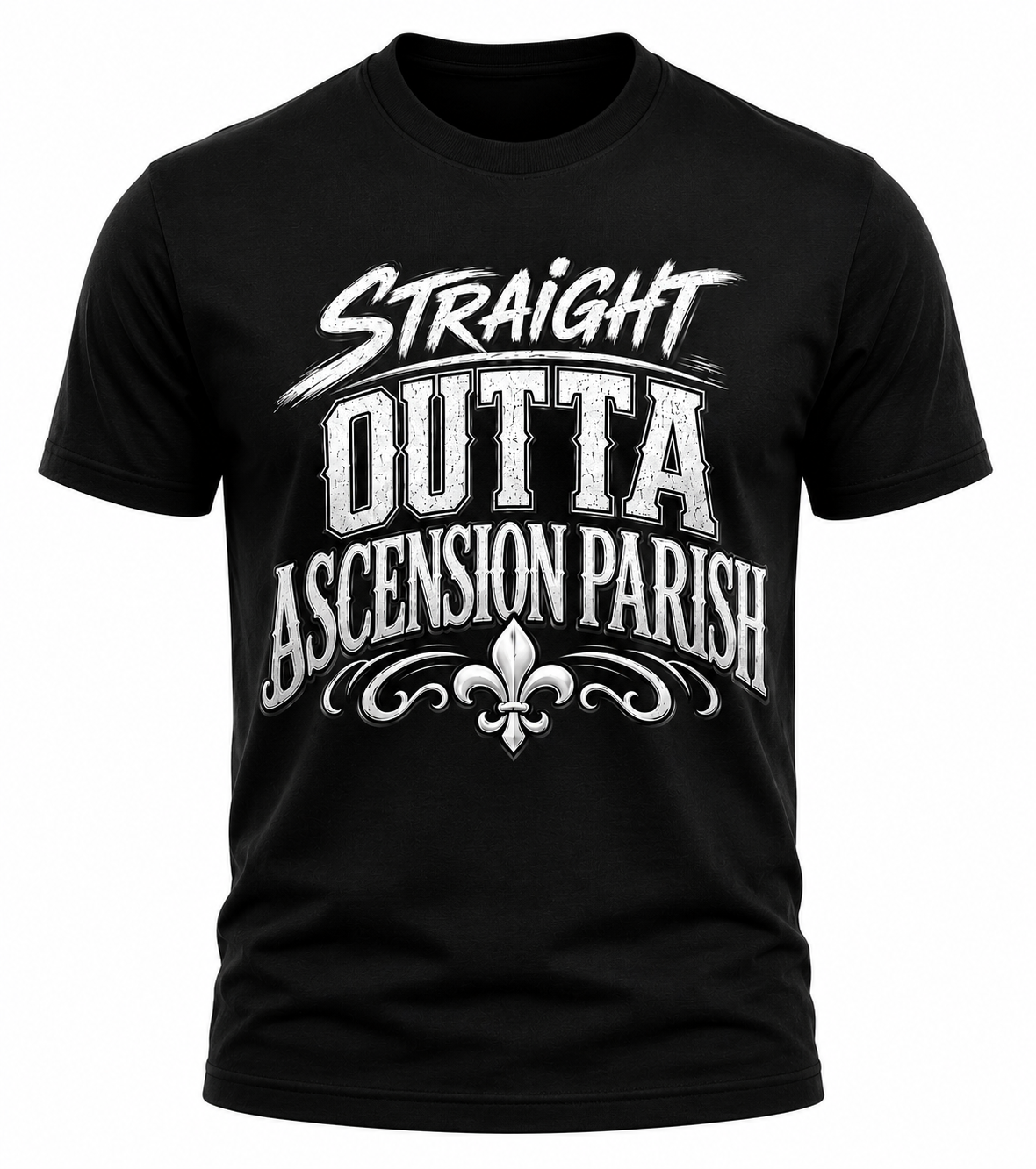 Straight Outta Louisiana – City Pride Graphic Tee