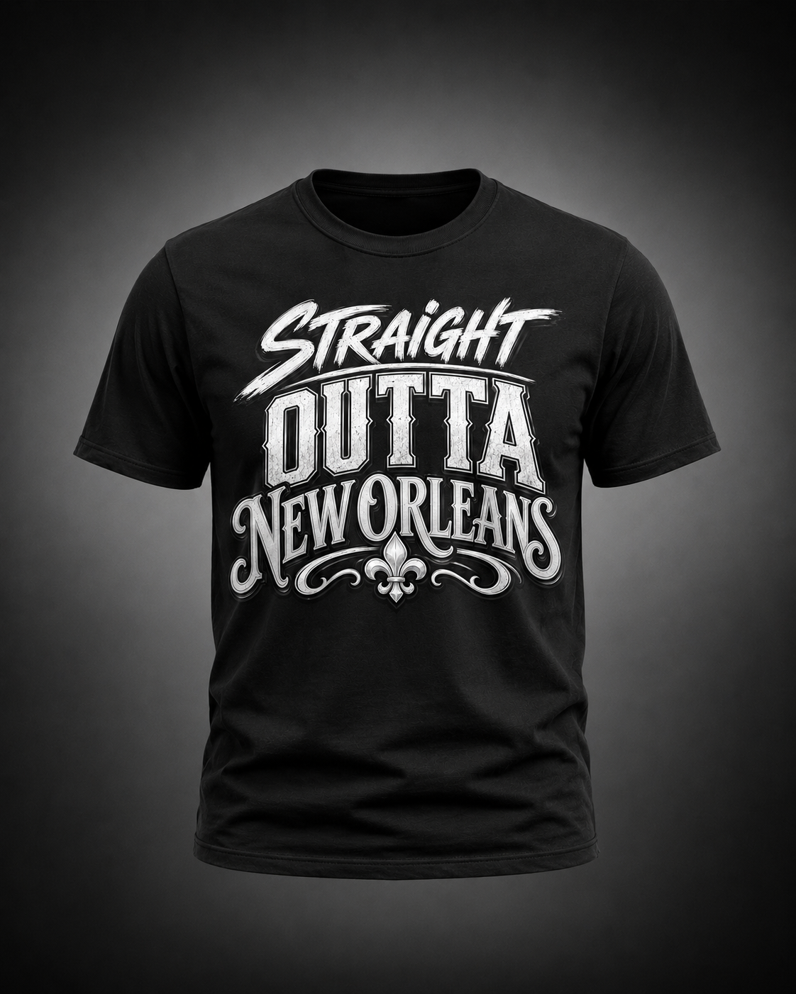 Straight Outta Louisiana – City Pride Graphic Tee