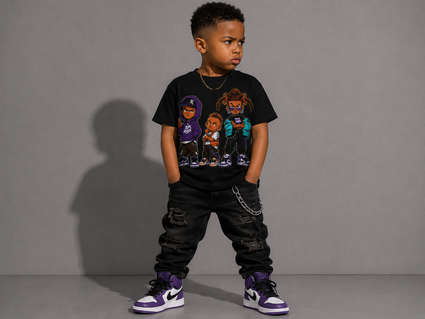 The Crew Anime Graphic Tee