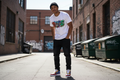 DOPE Graffiti Tee On Model