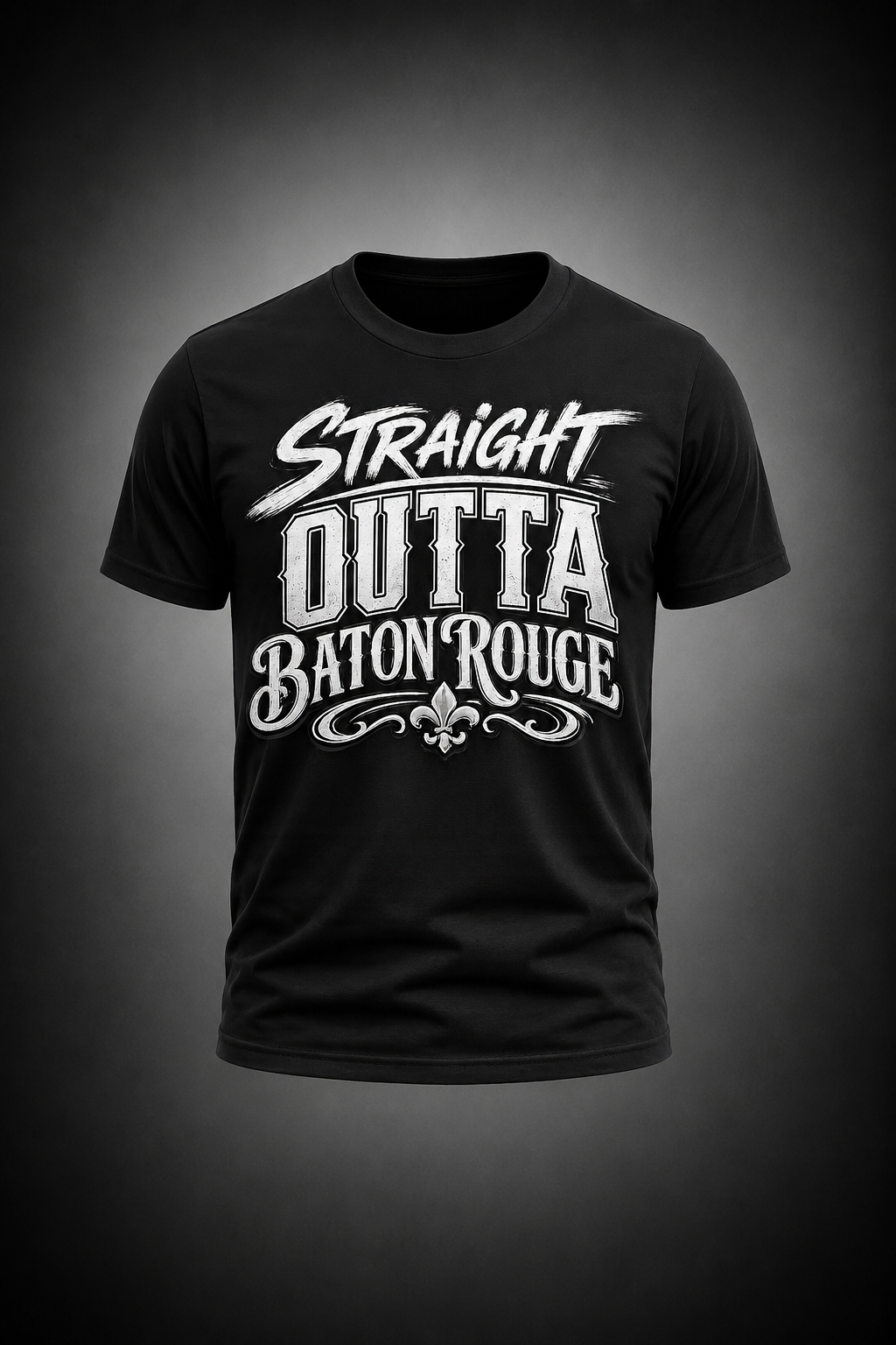 Straight Outta Louisiana – City Pride Graphic Tee