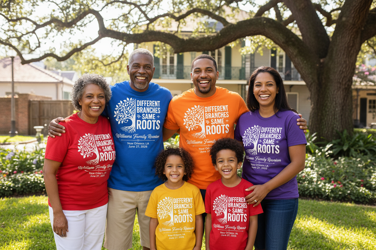 Williams Family Reunion Mockup